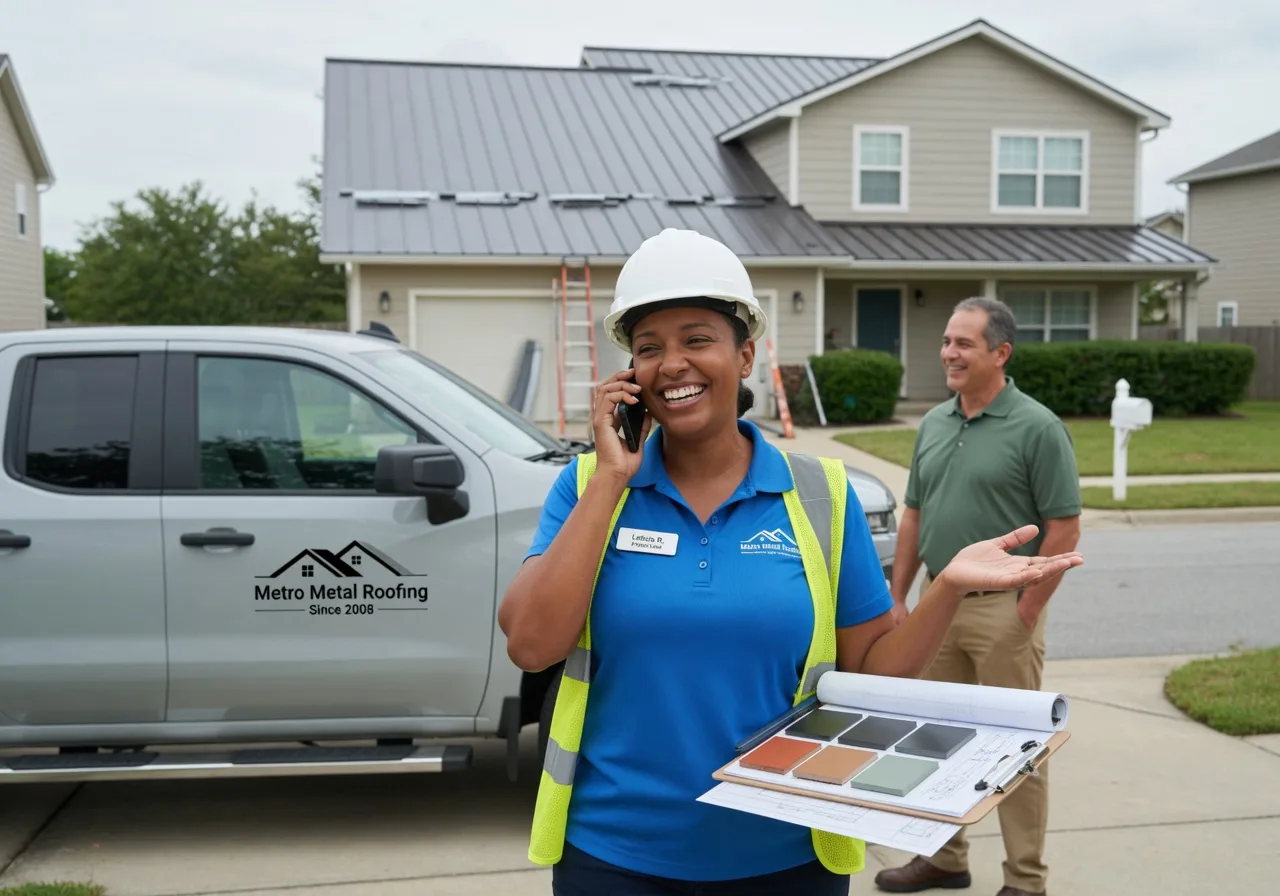 Storm Damage Metal Roof Repair in North Middletown, KY